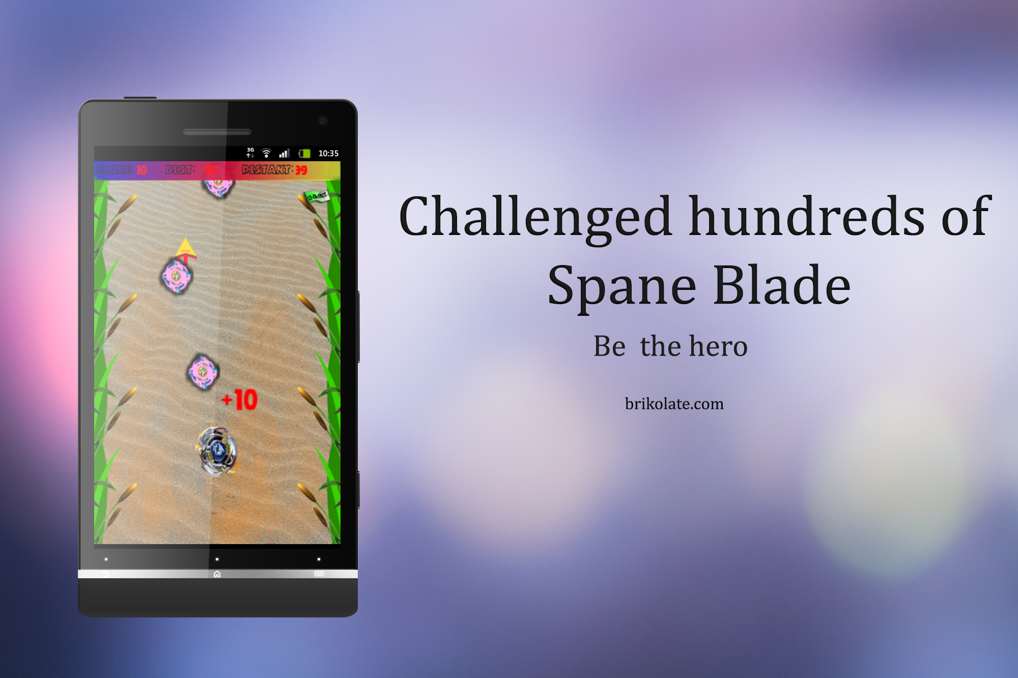 Spin Blade Adventure Battle Game Screenshot