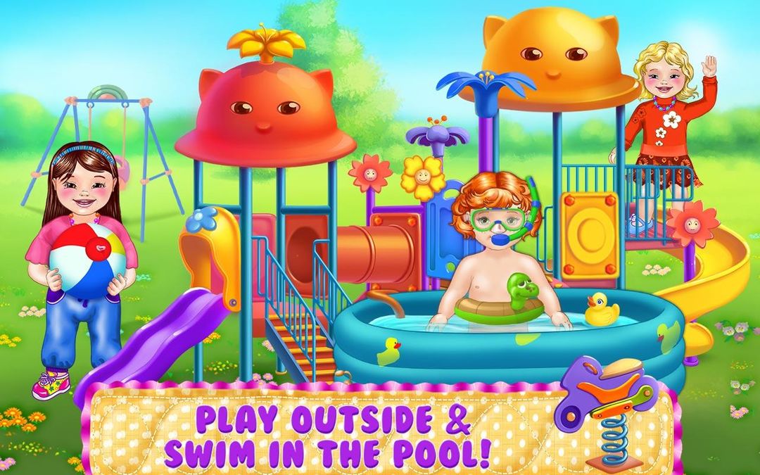Screenshot of Baby Full House - Care & Play