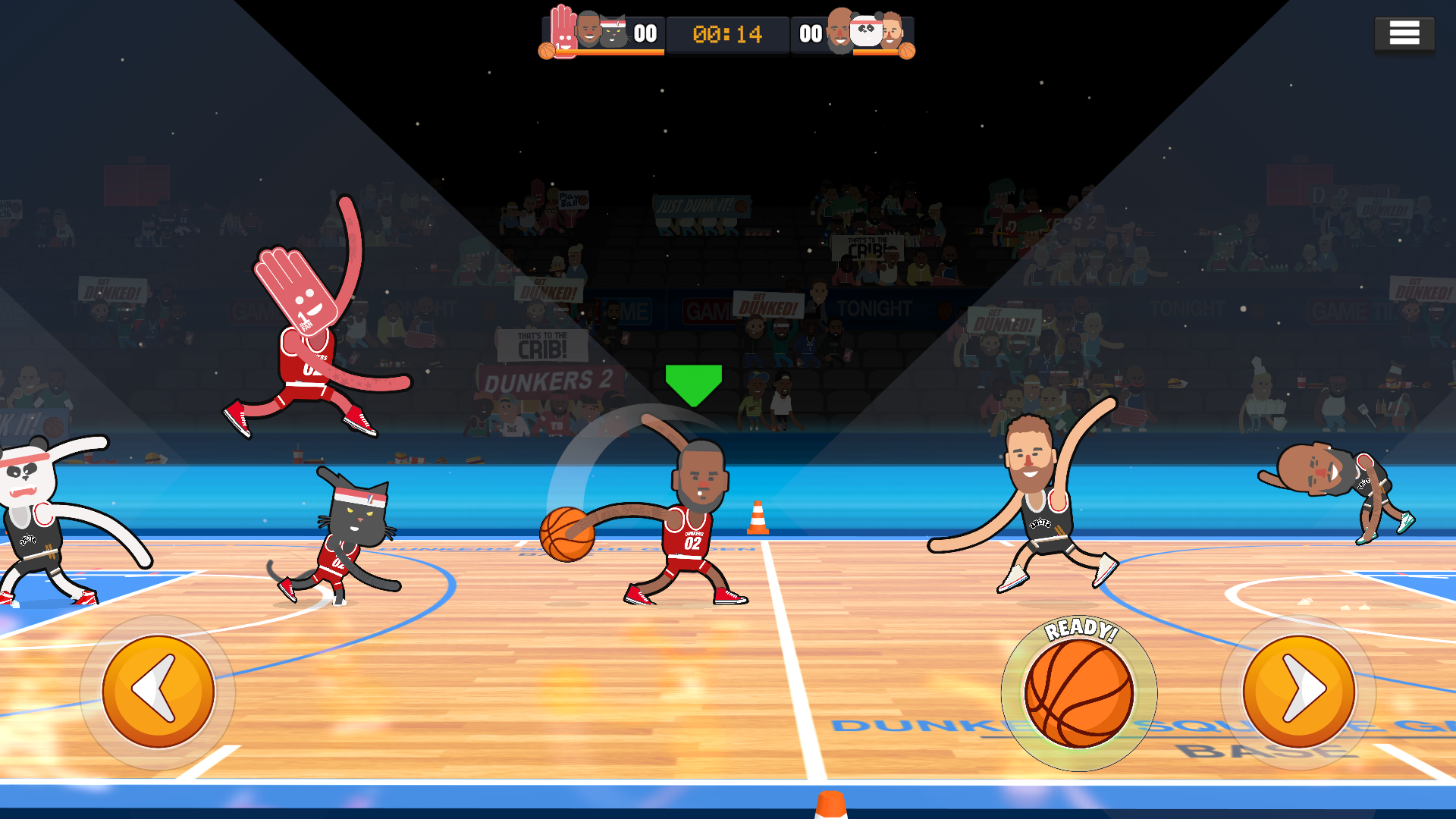 Captura de Tela do Jogo Dunkers 2