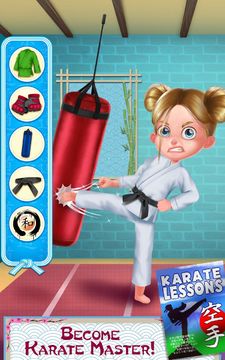 Karate Girl vs. School Bully Game Screenshot