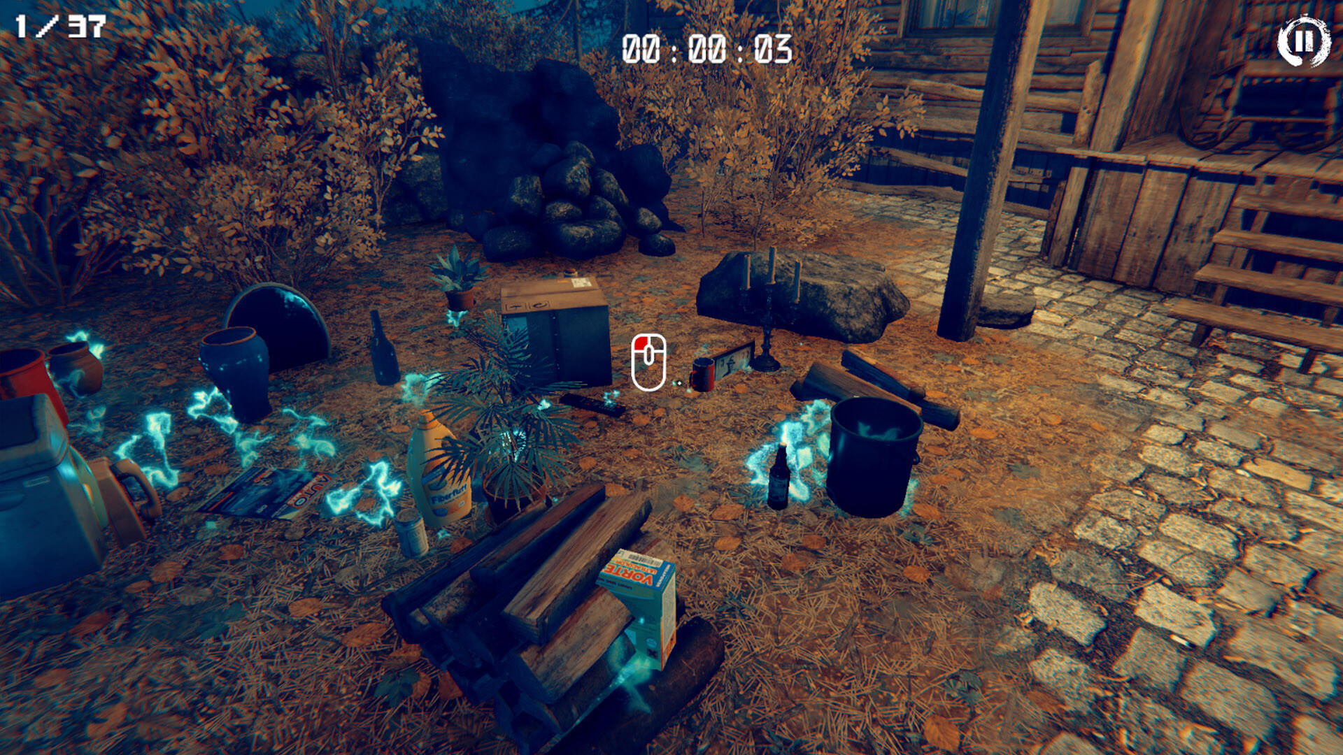 3D PUZZLE - Vintage House Game Screenshot