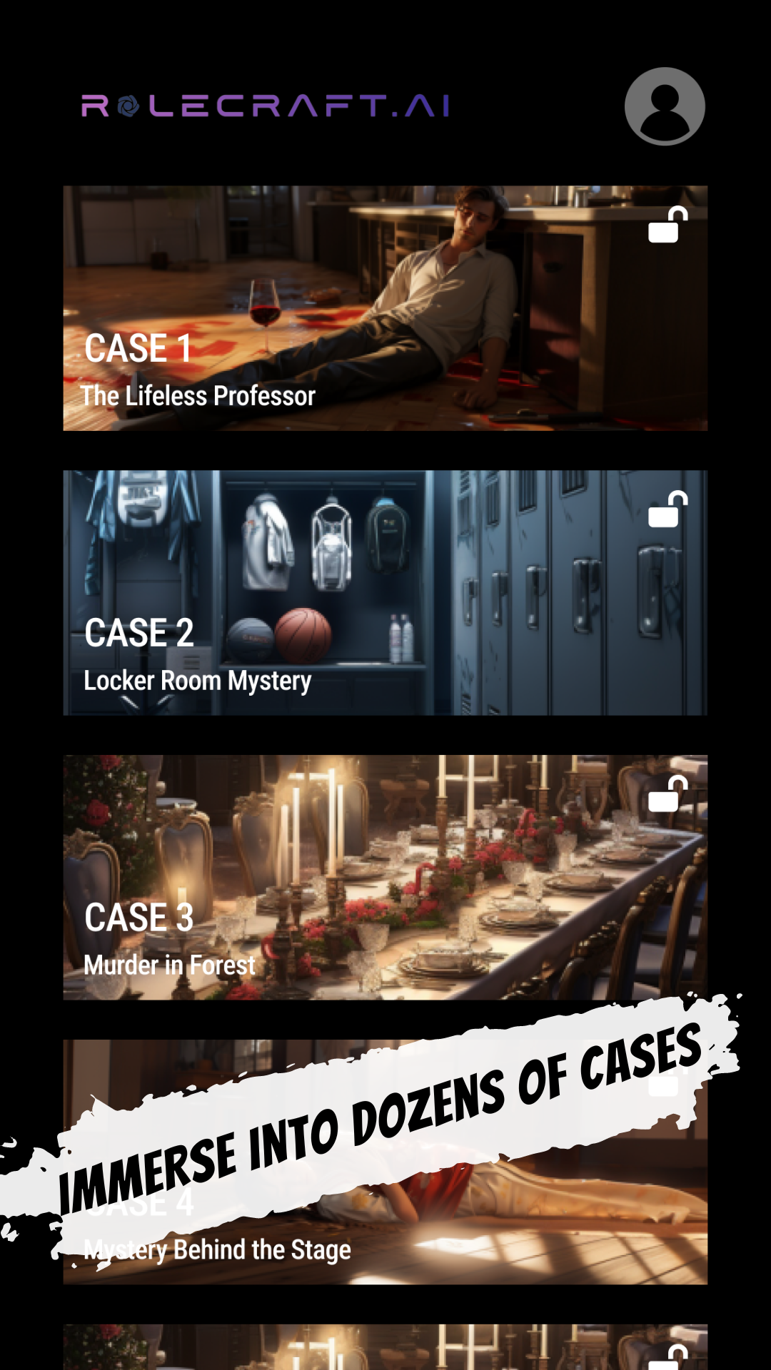 AI Suspects: Unmask AI Crime Game Screenshot