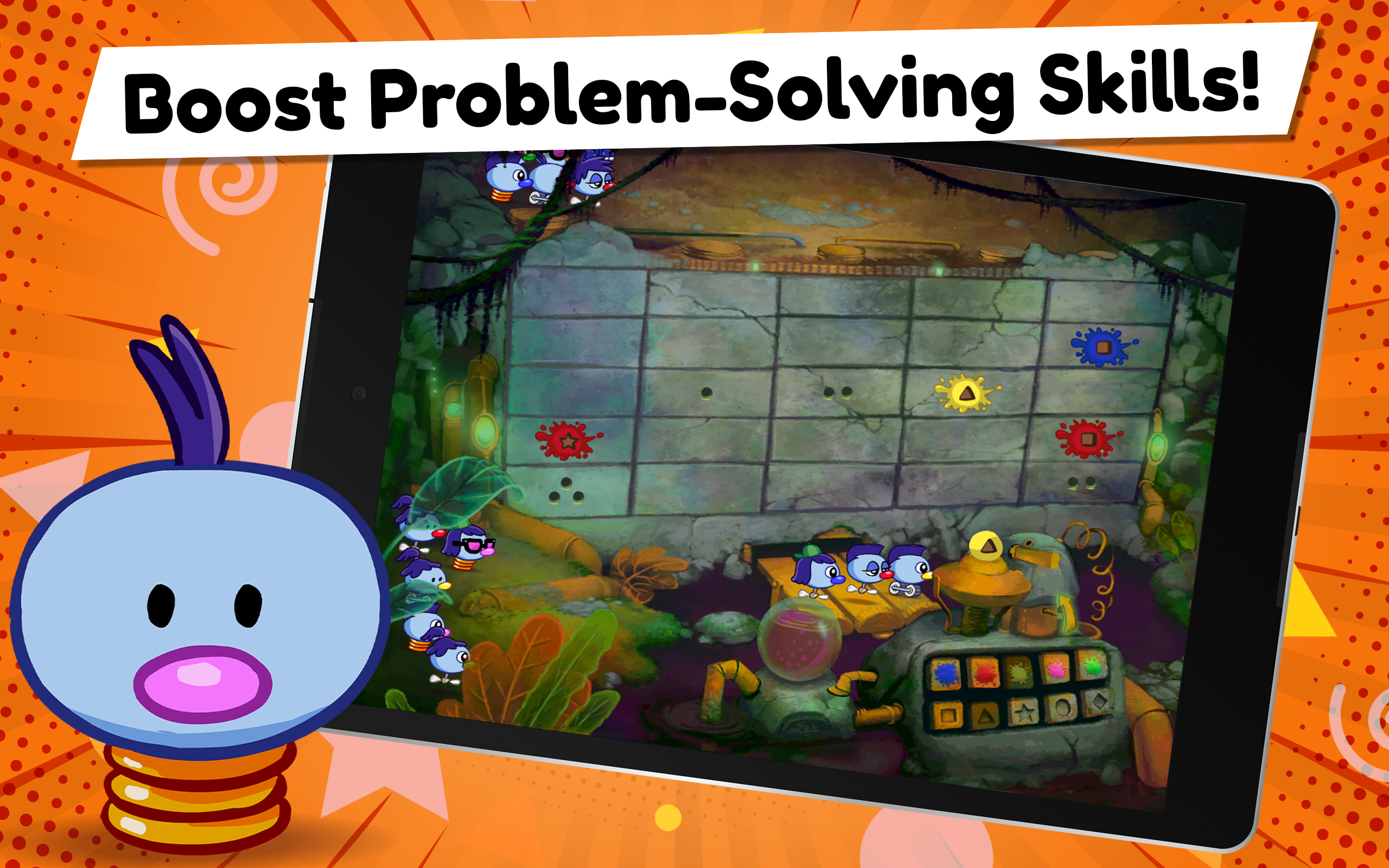 Zoombinis - Logic Puzzle Game Game Screenshot
