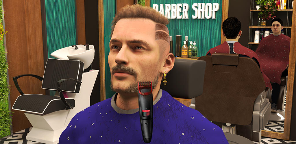 Banner of Cửa hàng cắt tóc: Trò chơi Sim cắt tóc 1.0