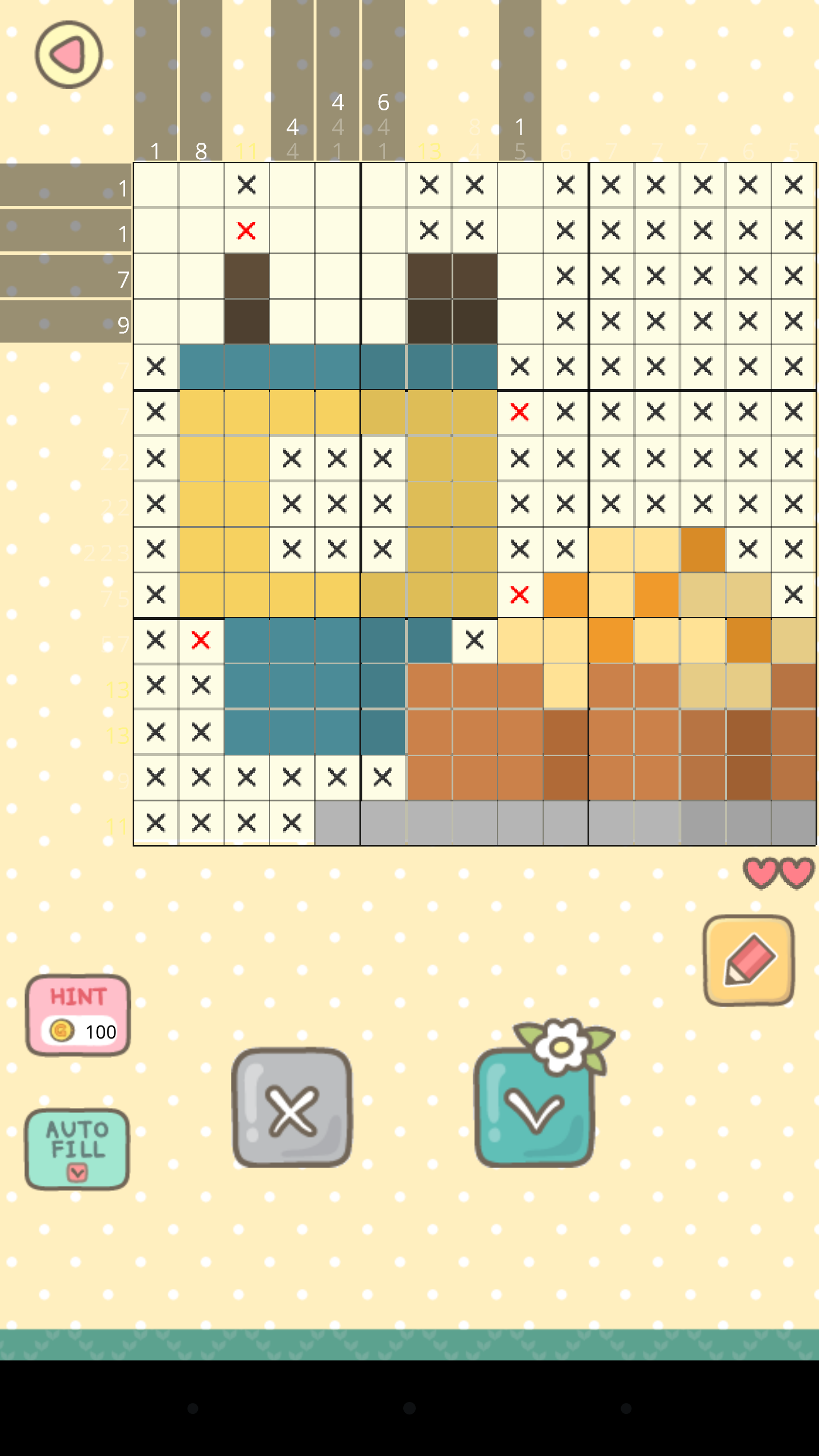 Скриншот игры Picross FairyMong - Nonograms