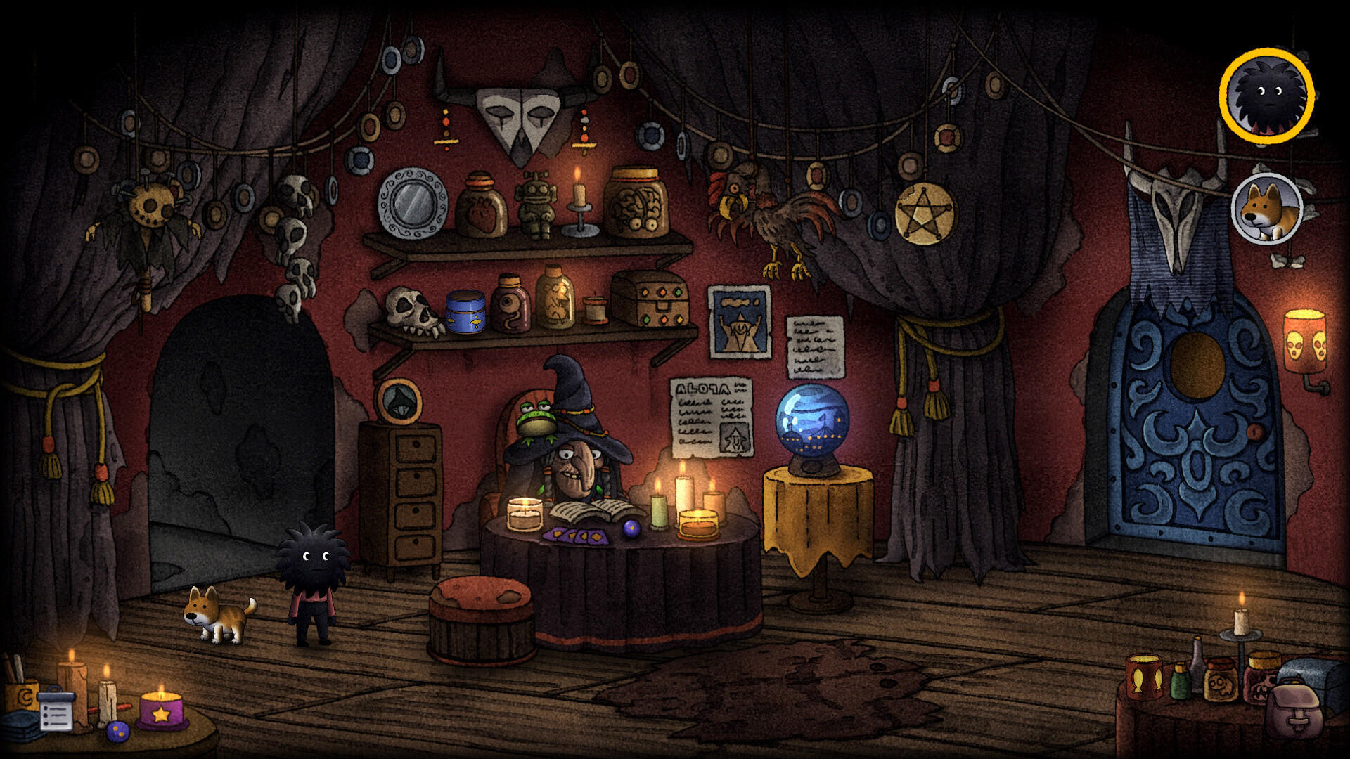 Screenshot of woolly boy and the circus