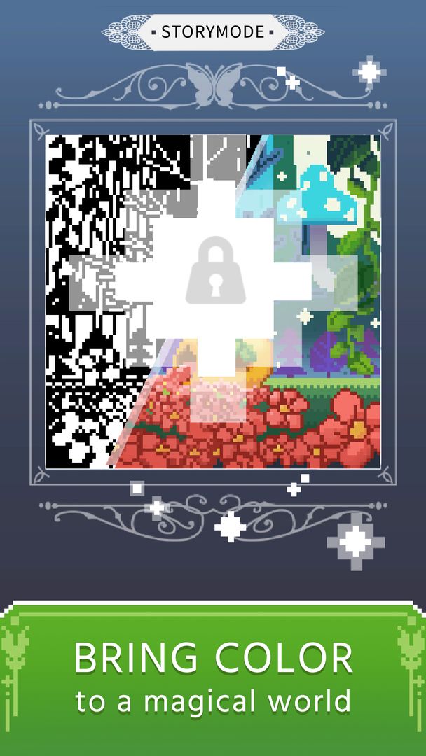 Screenshot of Beyond the Garden - Relax with Nonogram Puzzles
