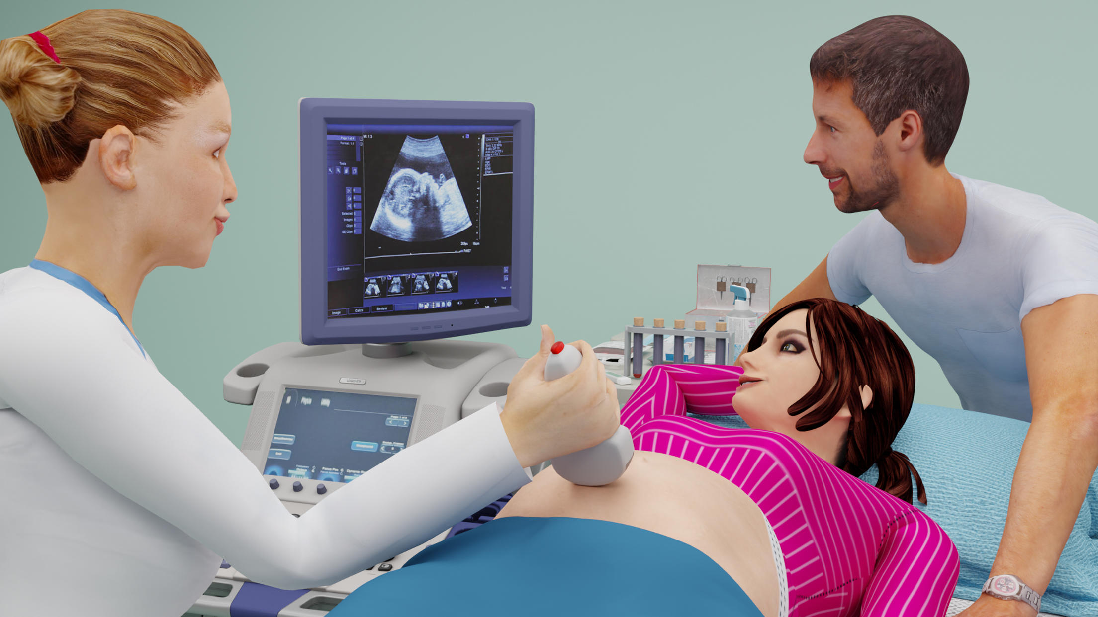 Pregnant Mother Simulator Game Game Screenshot