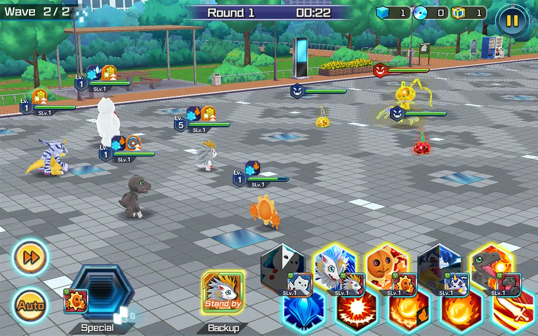 Screenshot of DIGIMON ReArise