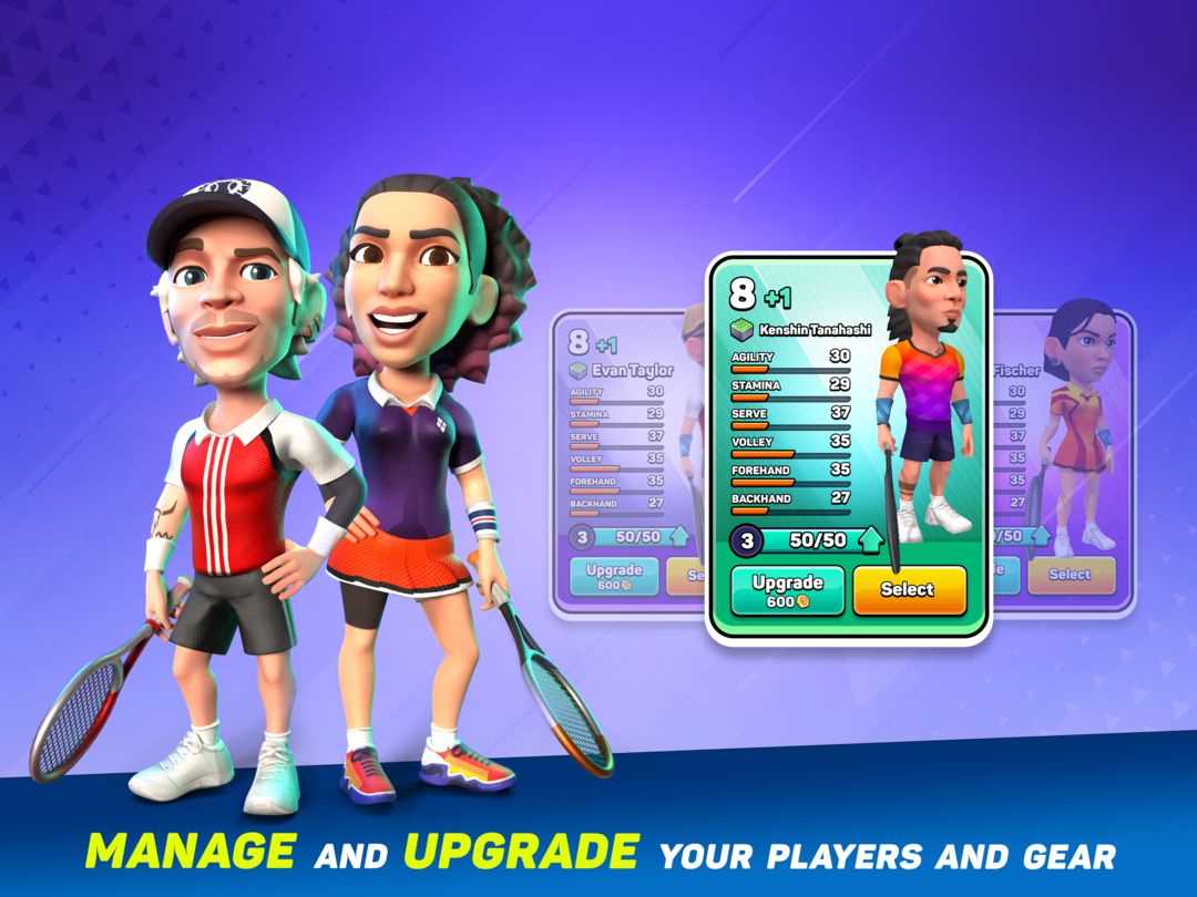 Mini Tennis: Perfect Smash screenshot game