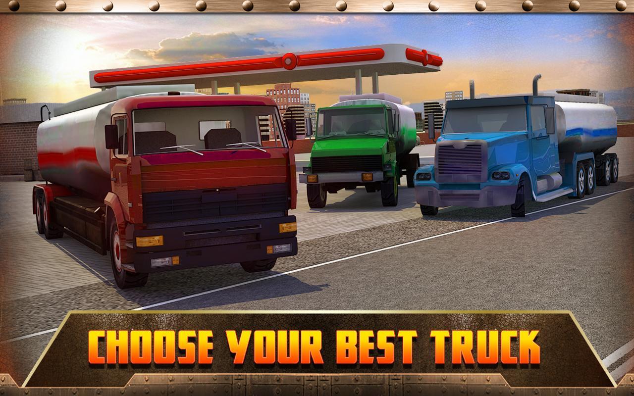 Oil Transport Truck 2016 Game Screenshot