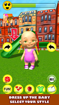My Baby Babsy Playground Fun Game Screenshot