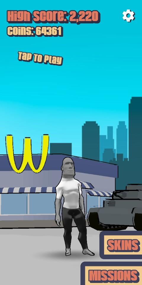 Screenshot of Meme Runner