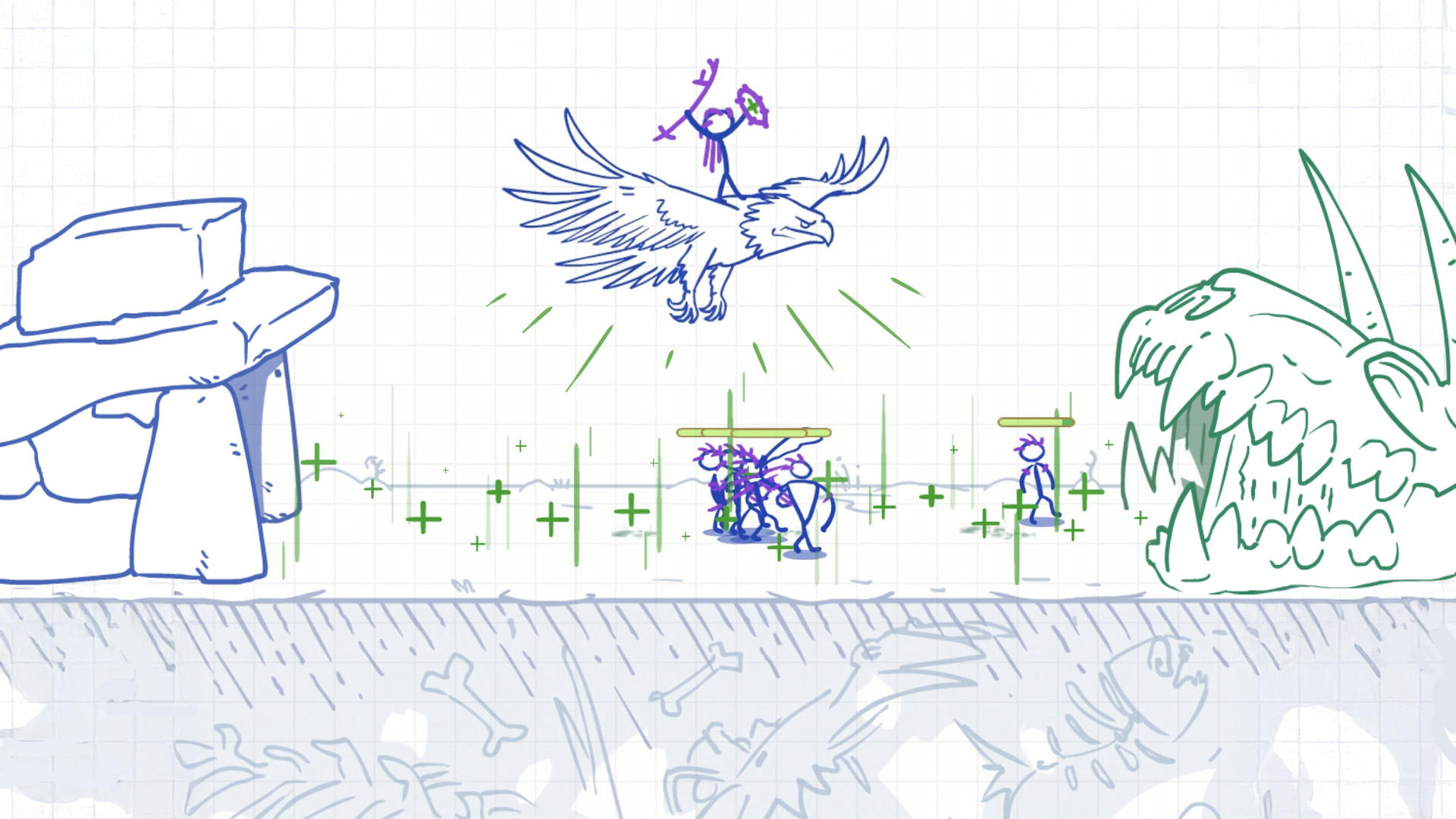 Скриншот игры Evolve or Die: Warrior Battle