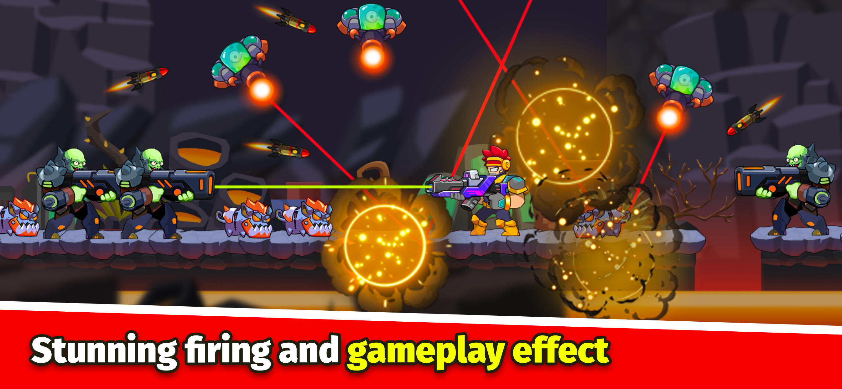 Screenshot of Gunfire Mobile