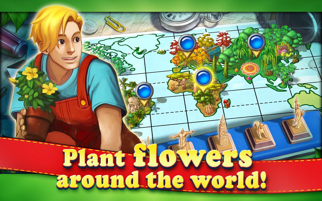 Gardens Inc 4 - Blooming Stars ภาพหน้าจอเกม
