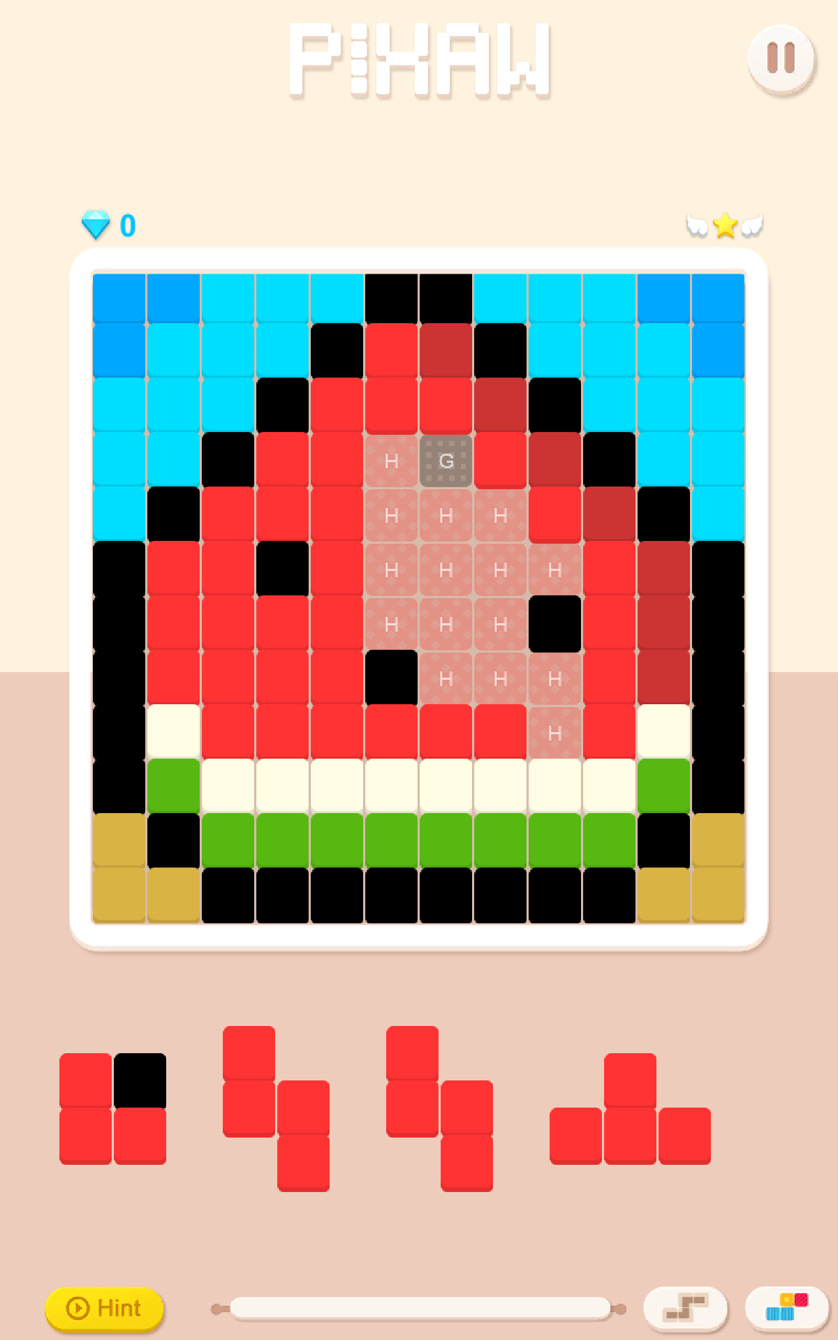 Pixaw Puzzle ภาพหน้าจอเกม