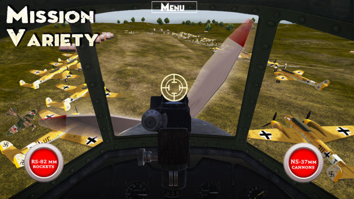 Ilyushin IL-2 Shturmovik. Combat Flight Simulator Game Screenshot