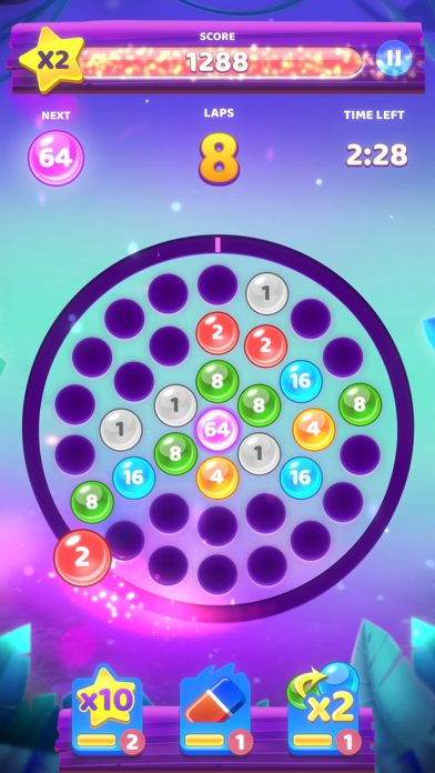 Screenshot of Laps Fuse: Puzzle with Numbers