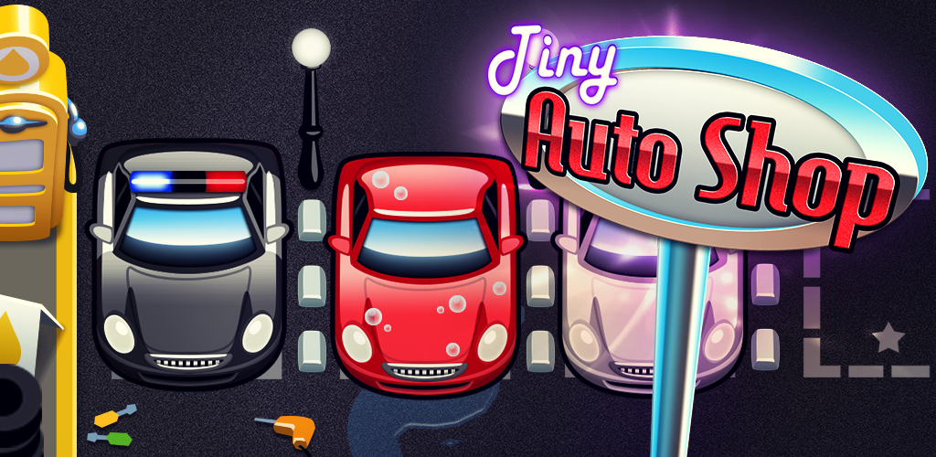 Banner of Tiny Auto Shop - Car Wash and Garage Game 1.22.4