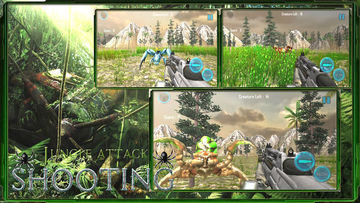 Jungle Attack Shooting Pro Game Screenshot