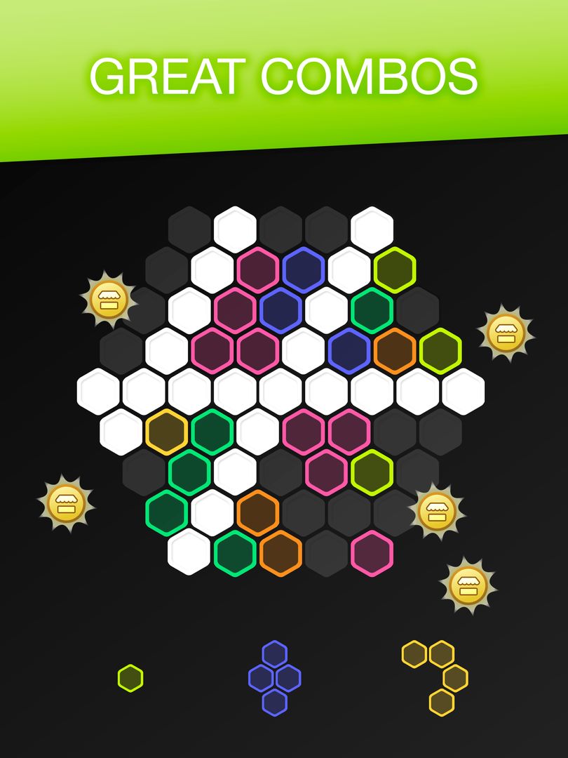 Hex FRVR - Hexa Puzzle Board ภาพหน้าจอเกม