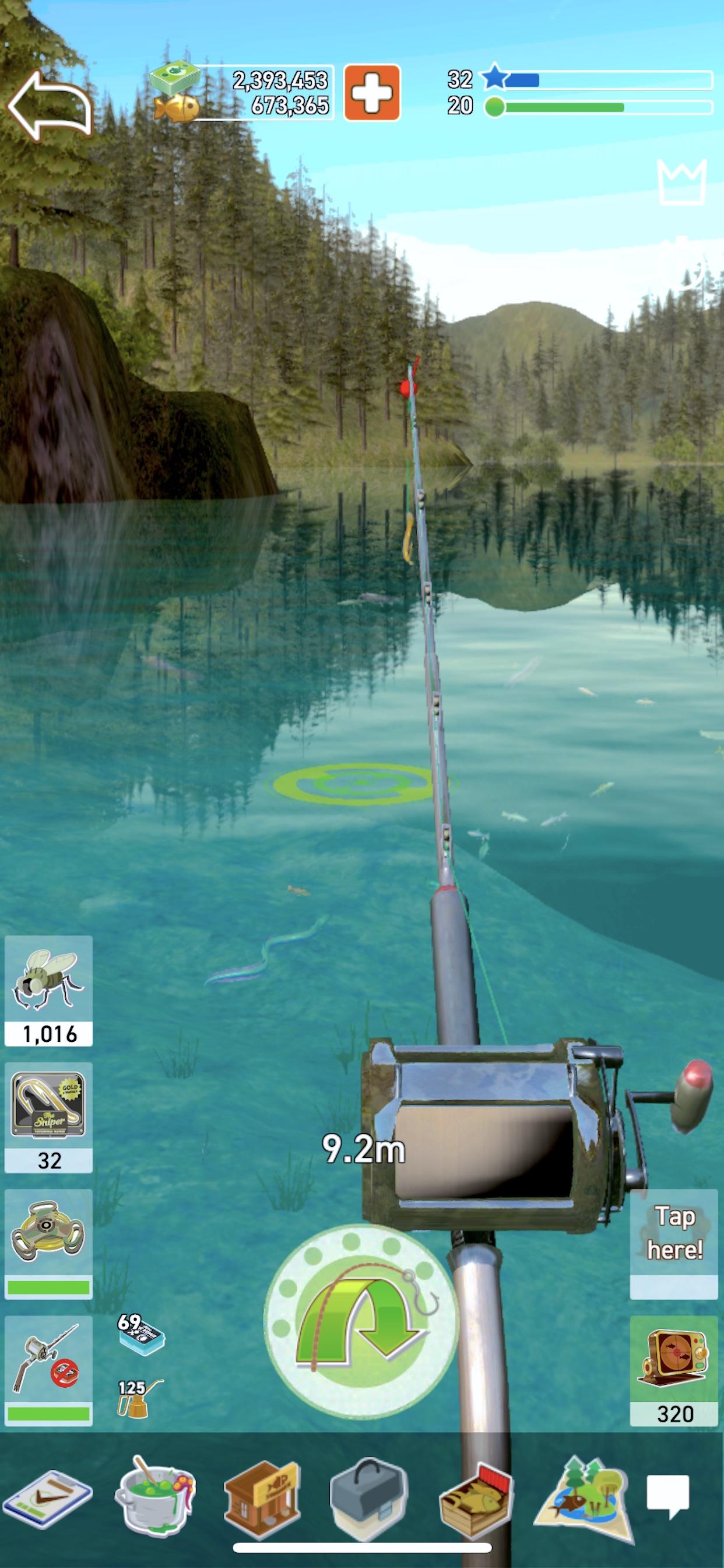 Screenshot 1 of The Fishing Club 3D: 게임 시작! 2.6.9