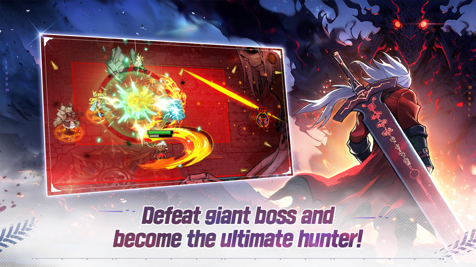 Demon Hunter Idle Game Screenshot