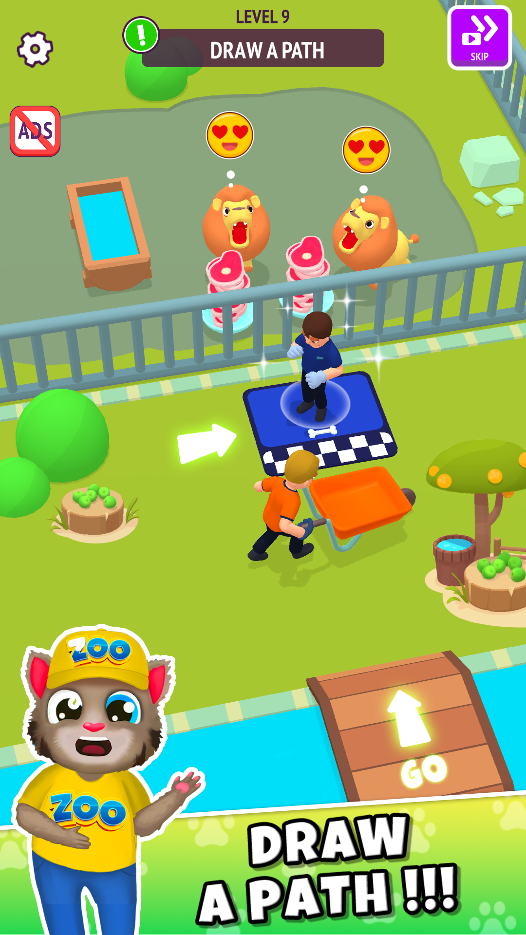 Wild Zoo - Animal Care Game Screenshot