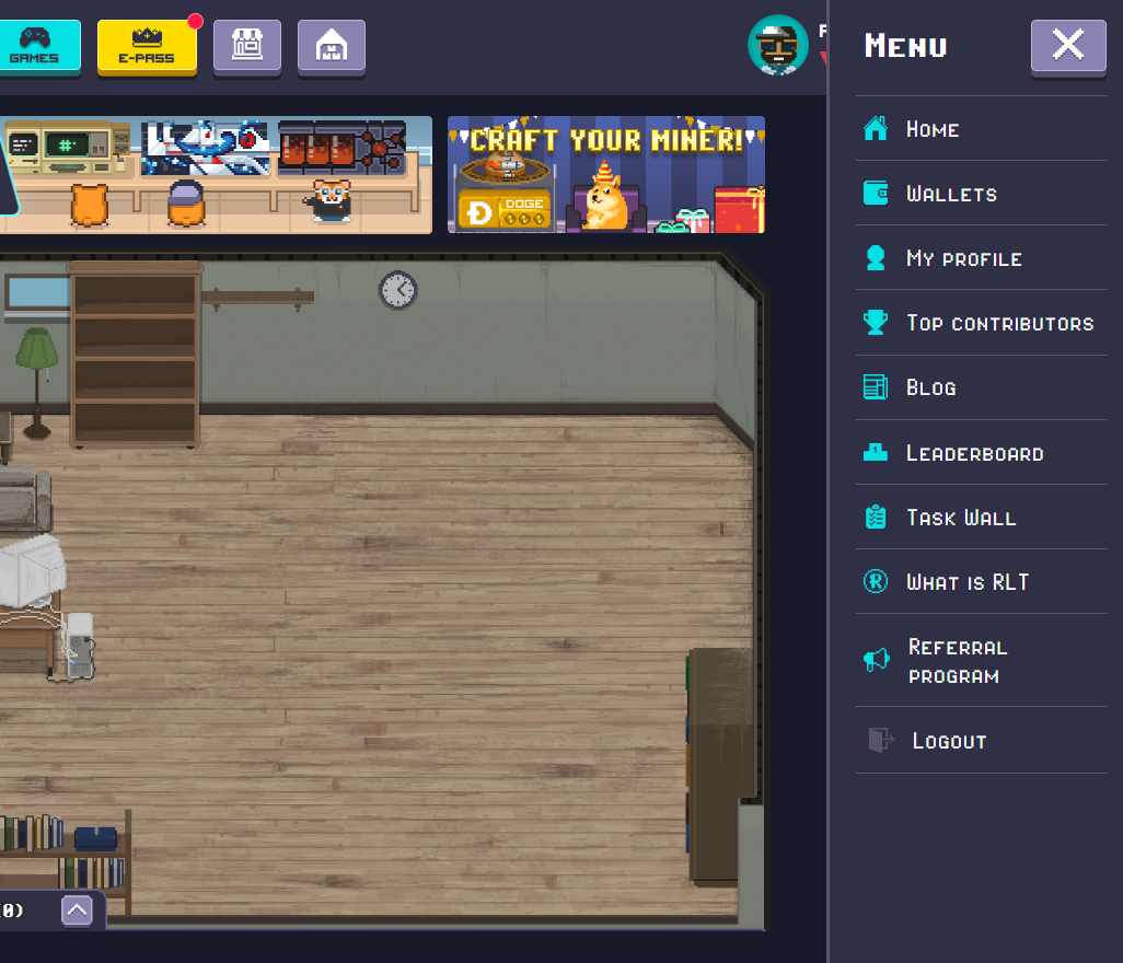 Rollercoin - Mining Simulator Game Screenshot