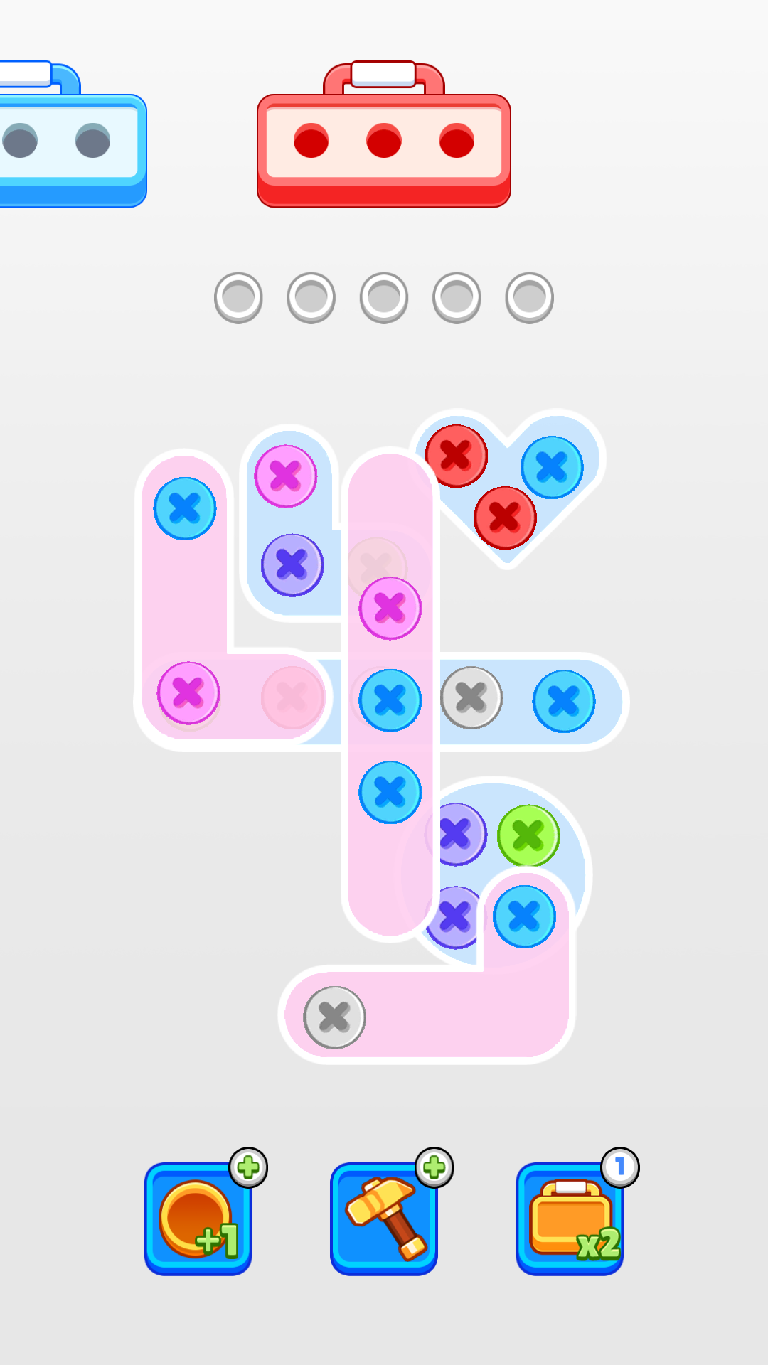 Screw Sort Mania 게임 스크린샷