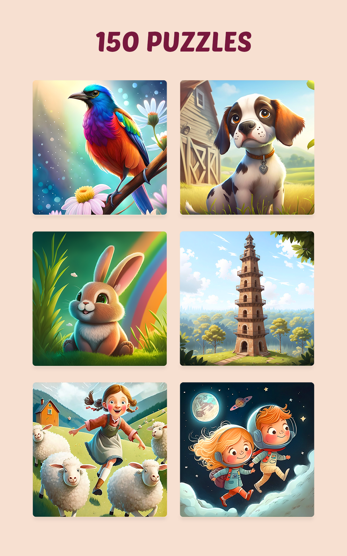 Screenshot of Art Tiles - Jigsaw Puzzles