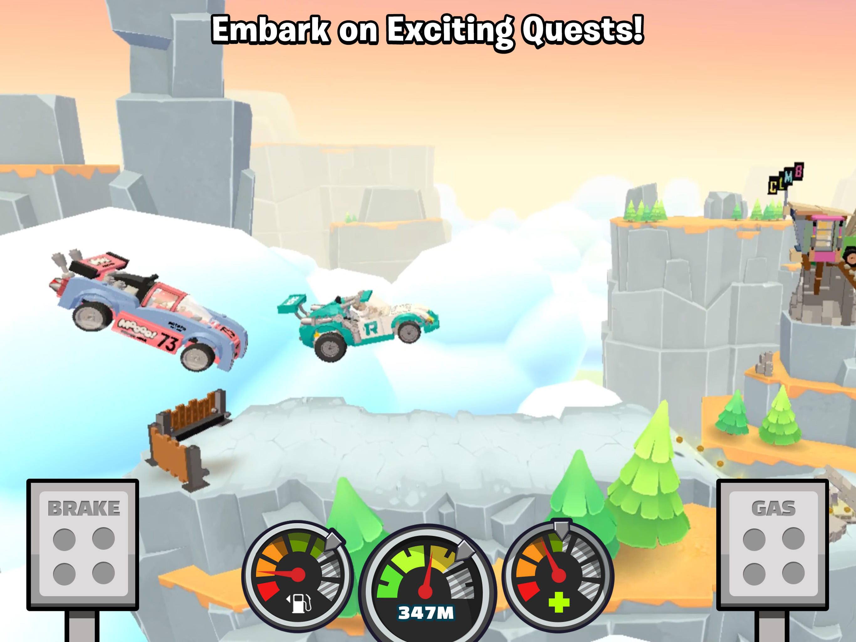 LEGO® Hill Climb Adventures ภาพหน้าจอเกม