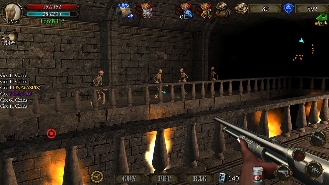 Dungeon Shooter : Dark Temple遊戲截圖