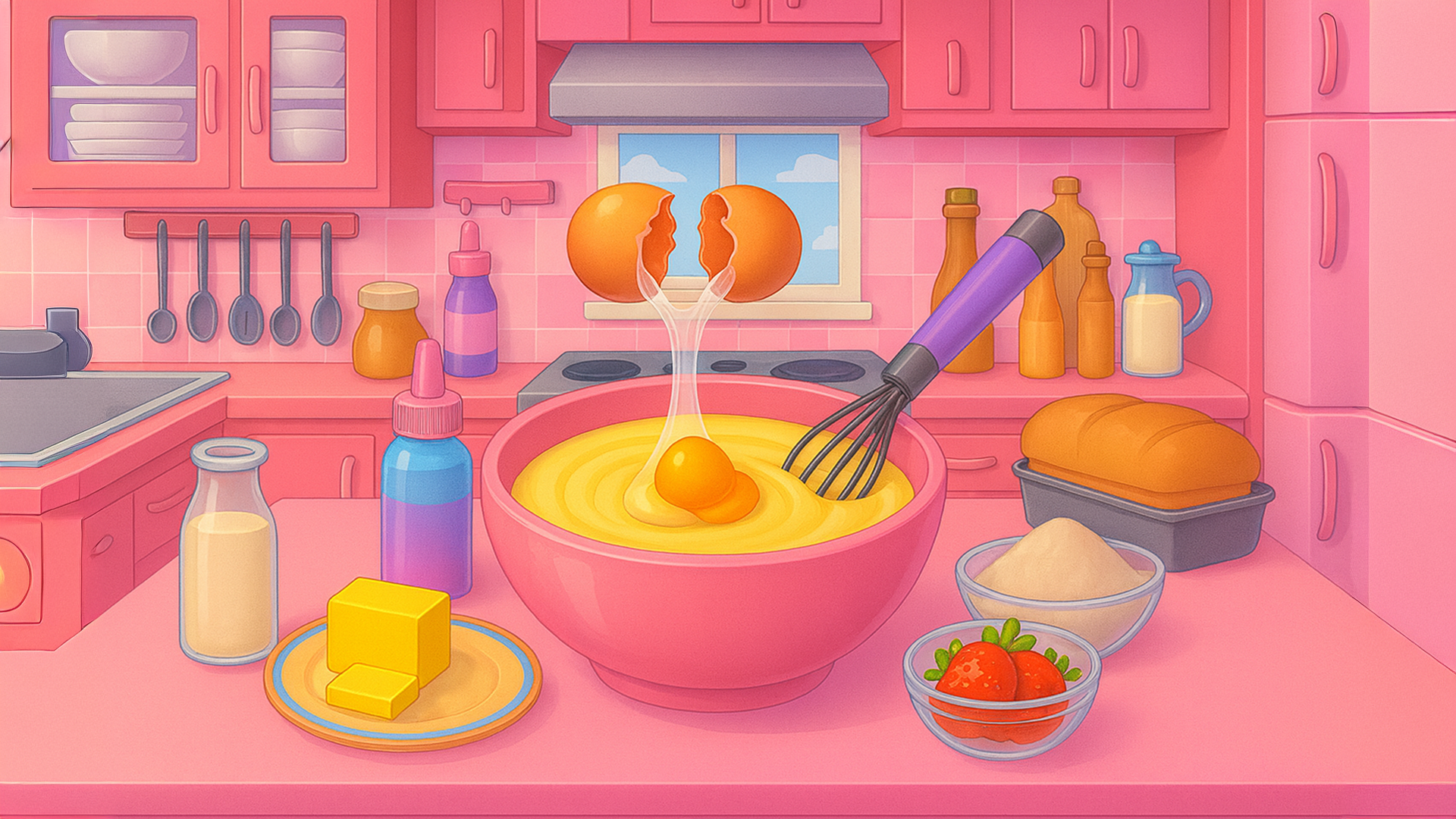 Fruit Chocolate Cake Cooking Game Screenshot