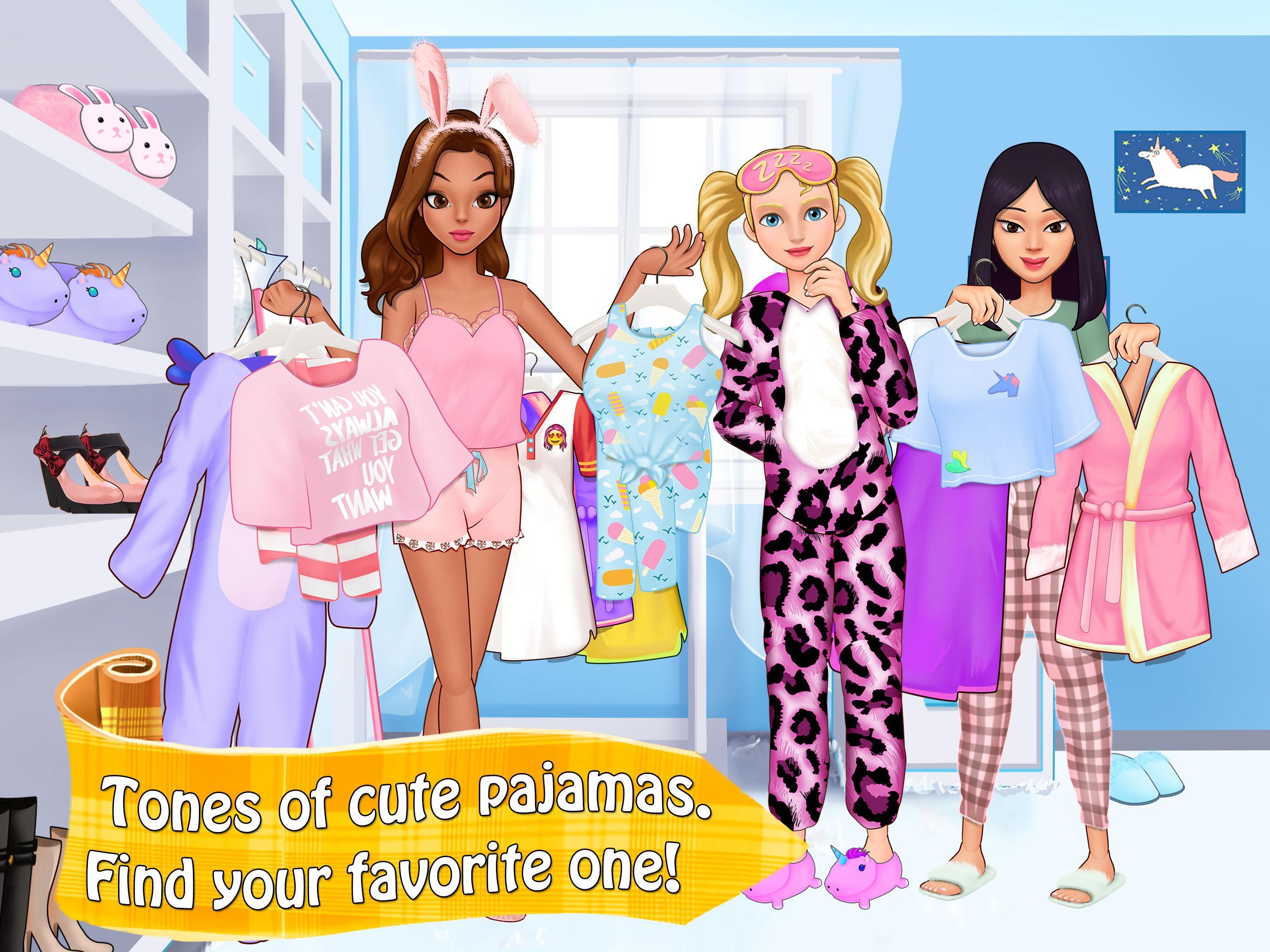 Crazy BFF Girls PJ Night Party Game Screenshot