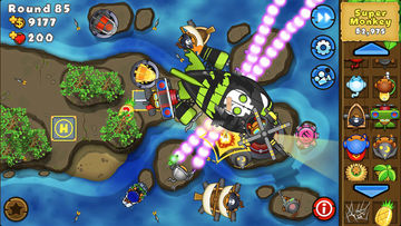 Bloons TD 5 Game Screenshot