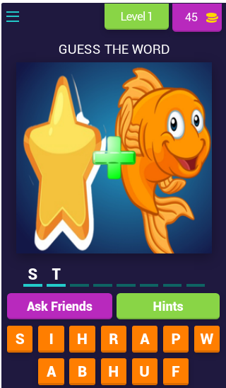 Guess The Word - Word Pics Game Screenshot