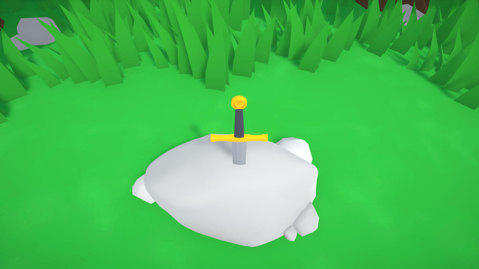 The one who pulls out the sword will be crowned king Game Screenshot