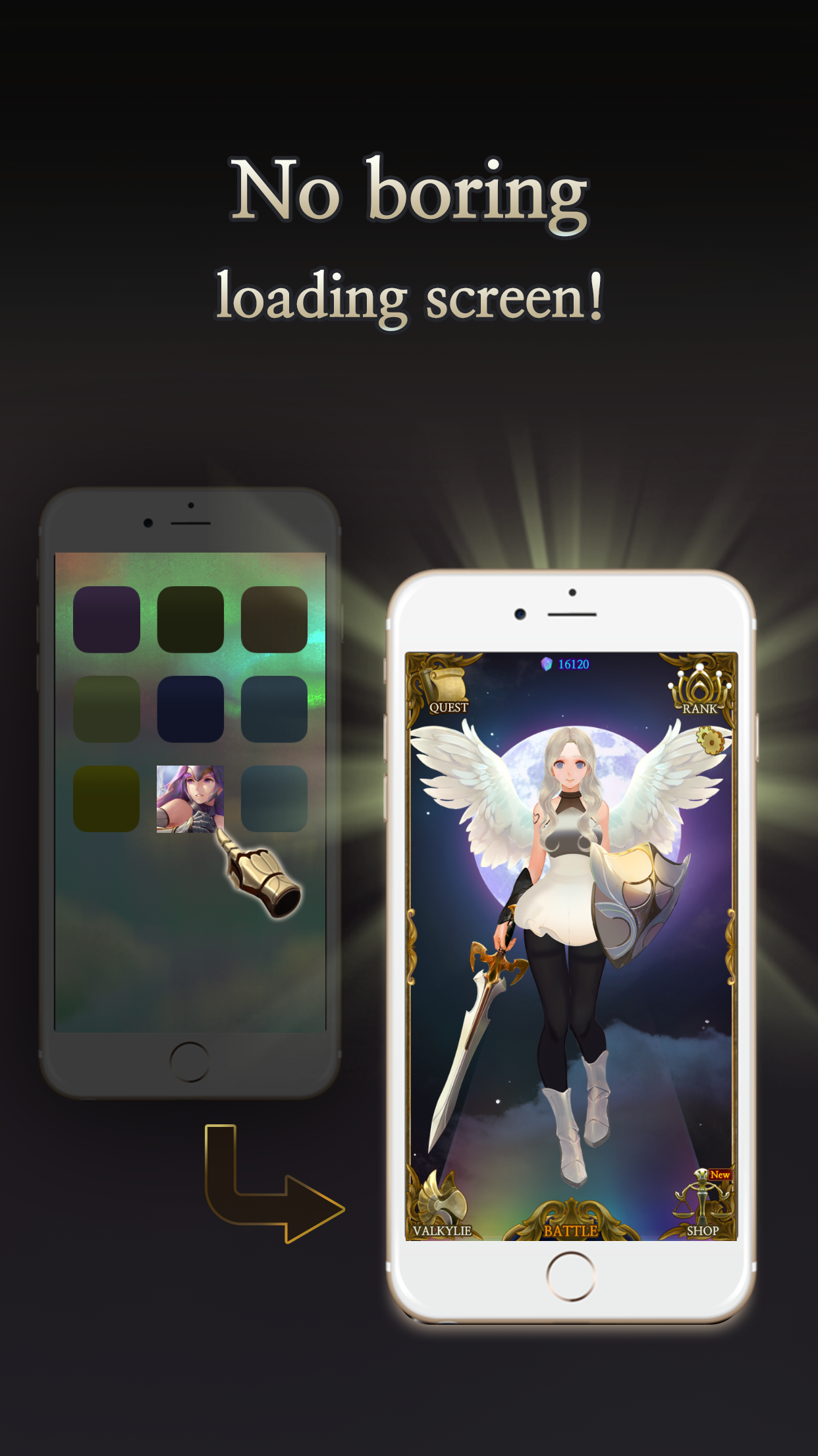 Valkyrie Maker - NoxPlayer only (old Androids) Game Screenshot