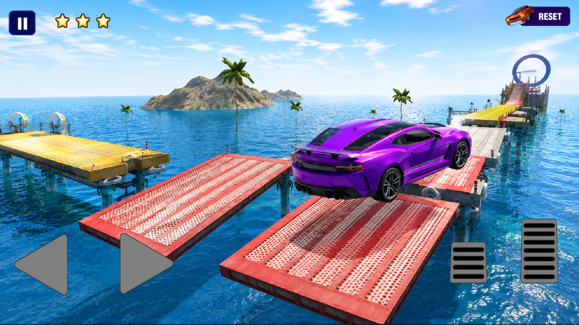 Captura de Tela do Jogo Speed X Unstoppable Car Stunts