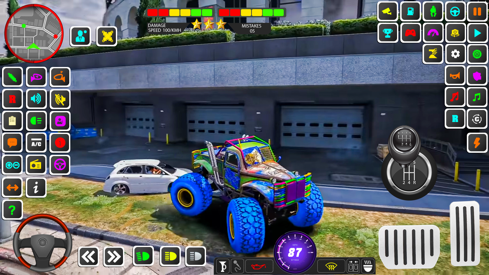 Monster Truck: Stunt Games ภาพหน้าจอเกม