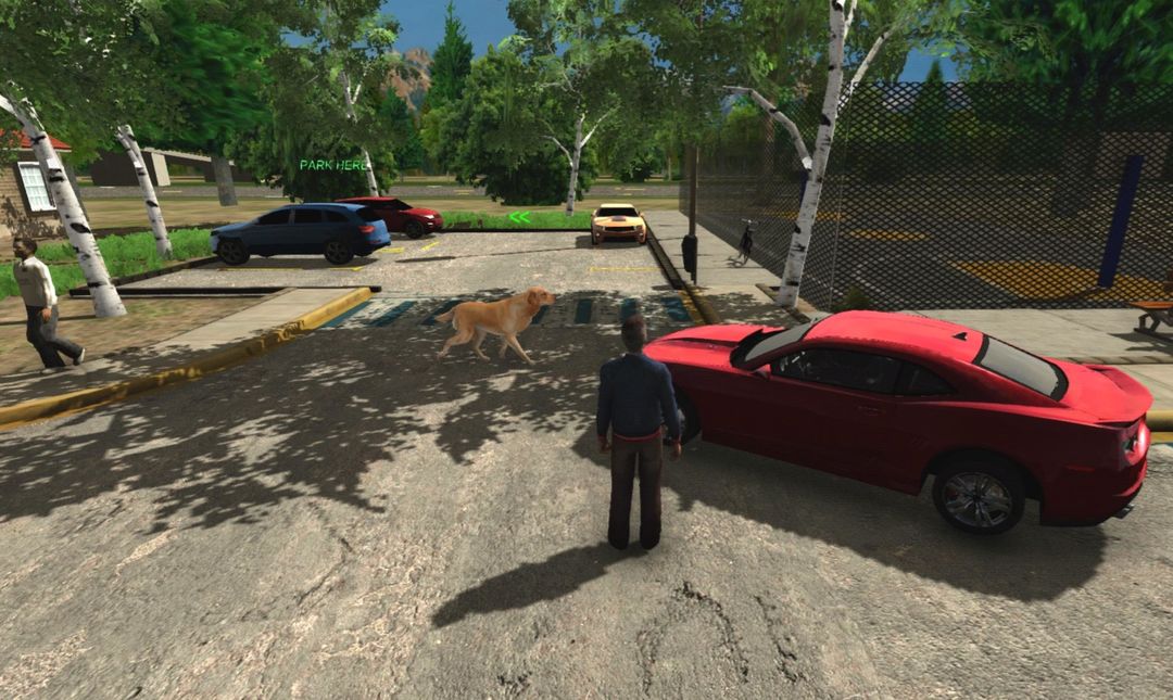 Real Car Parking 3D ภาพหน้าจอเกม