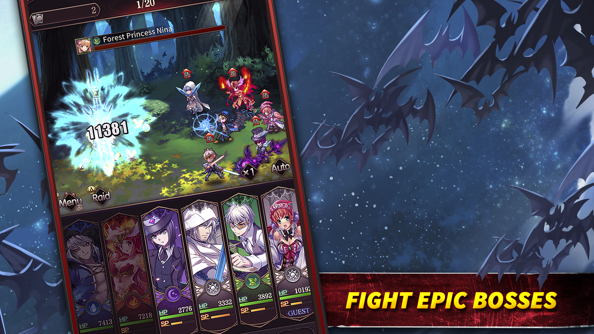 Bloodline: Last Royal Vampire Game Screenshot