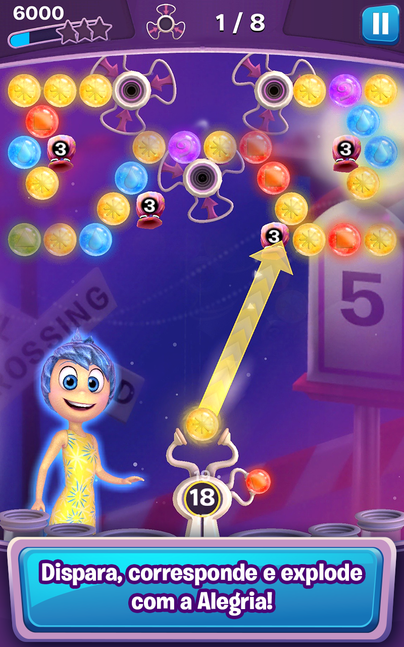 Captura de Tela do Jogo Inside Out Thought Bubbles