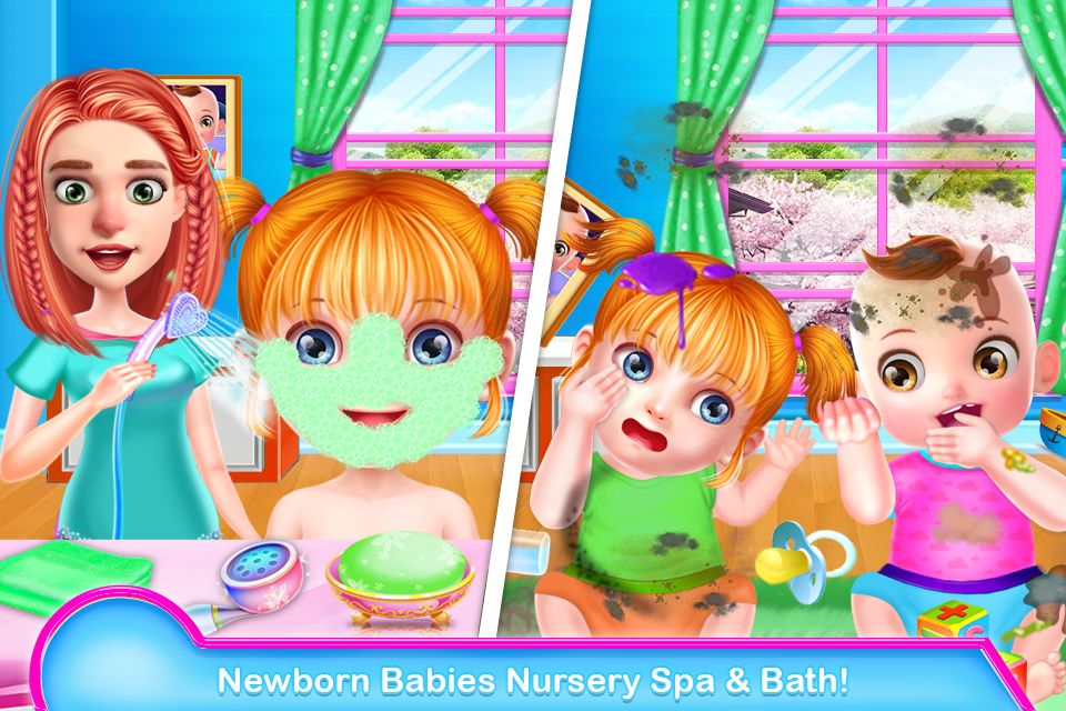 Screenshot of Twins Chic Baby Nursery Game