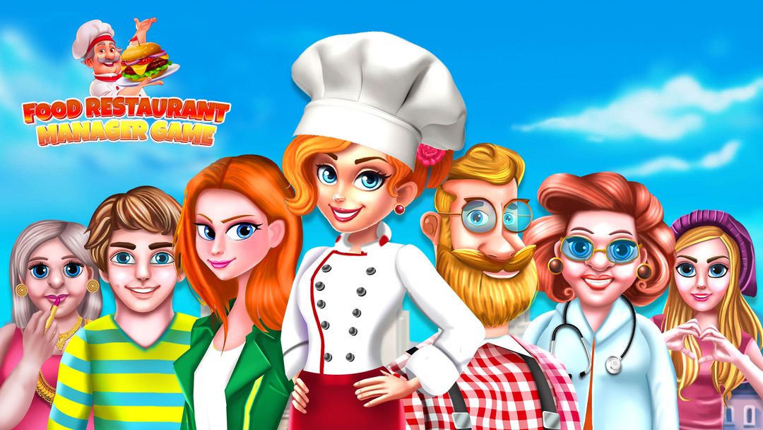 Screenshot of Food Restaurant Manager Game
