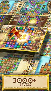 Cuplikan Layar Game Jewels of Egypt: Match Game