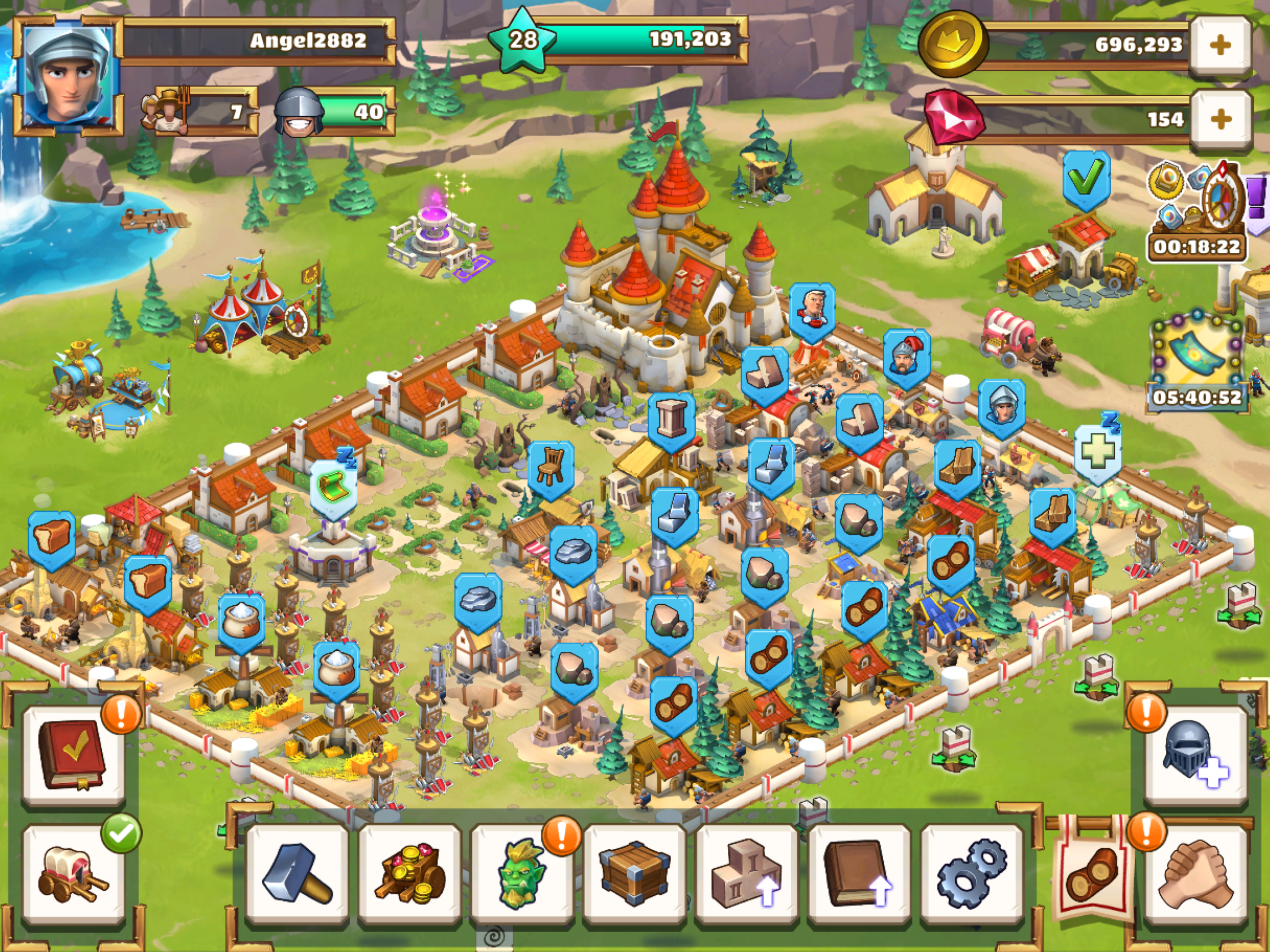 Empire: Age of Knights Game Screenshot