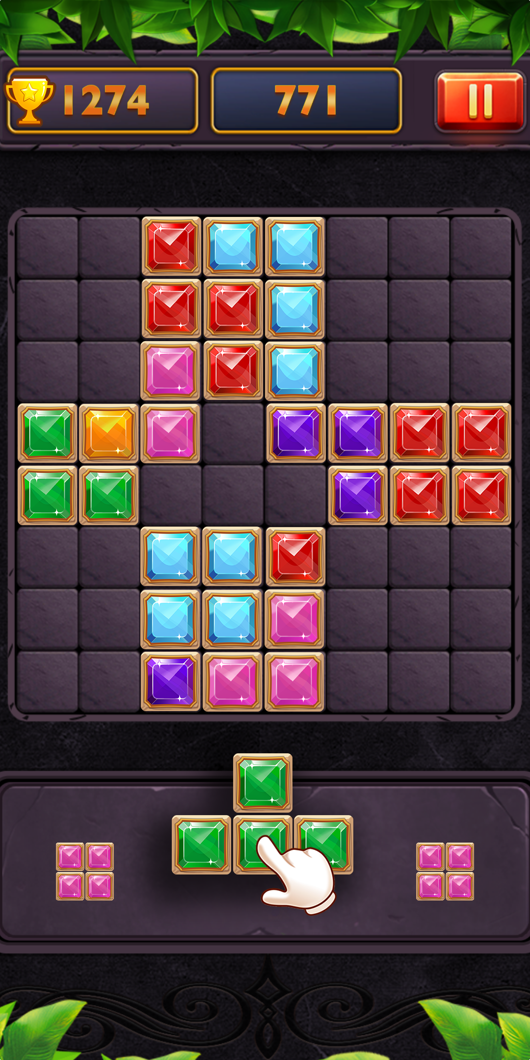 Captura de Tela do Jogo Block Puzzle 2020